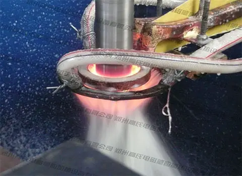 高频感应加热炉对机床主轴的热处理