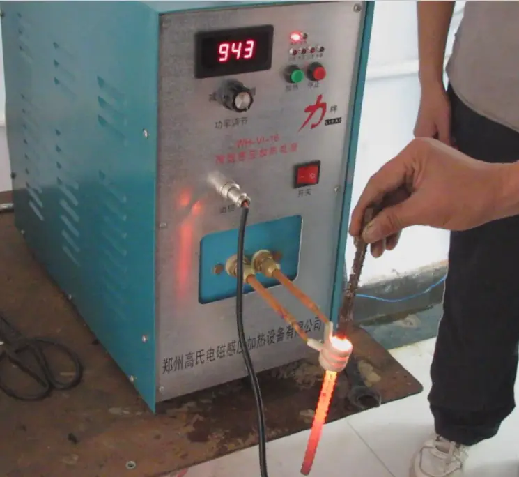 16kw高频emc中国官网对小直径螺纹钢进行透热热处理